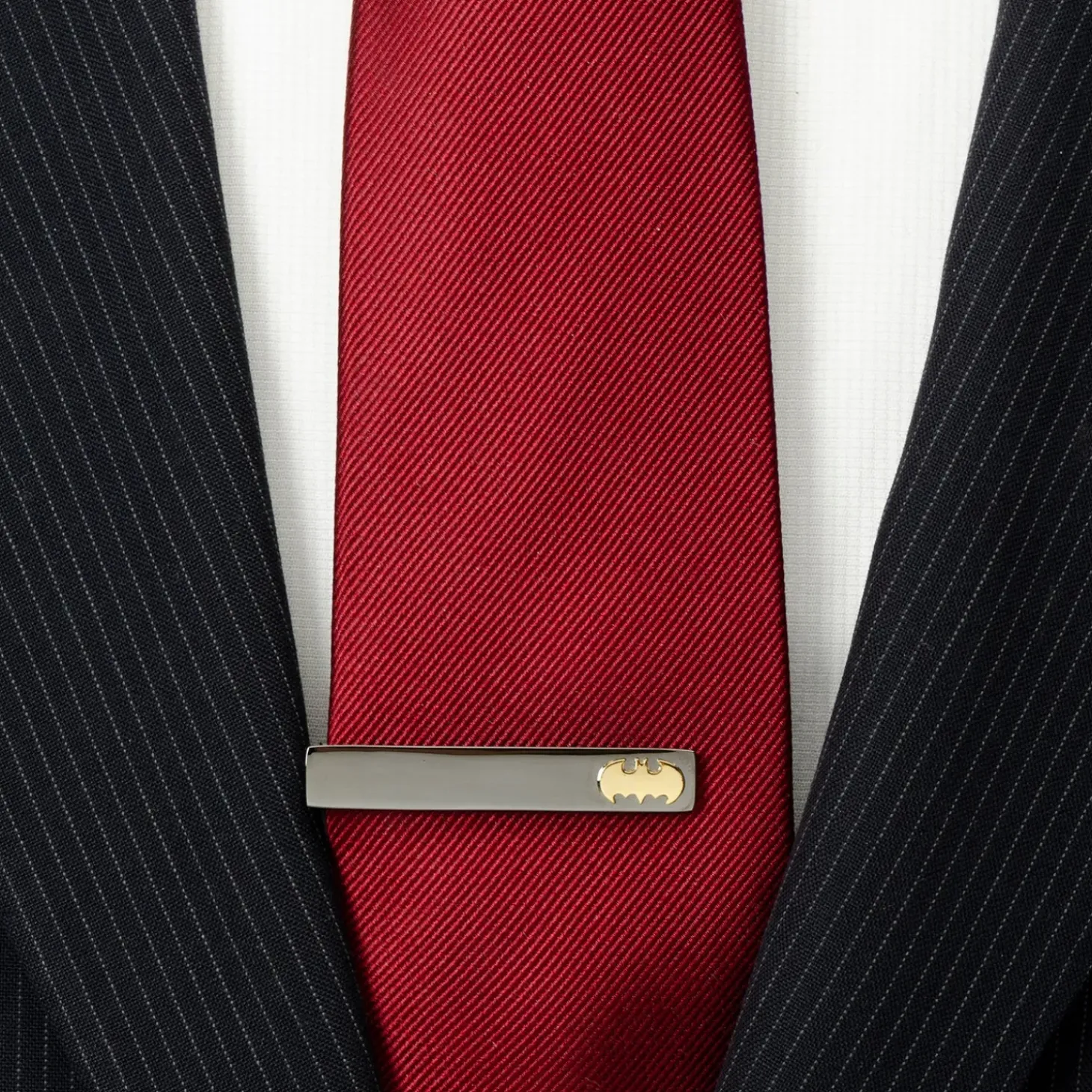 DC Comics Black and Gold Batman Tie Clip