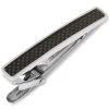 Ox and Bull Trading Co. Black Carbon Fiber Stainless Steel Tie Clip