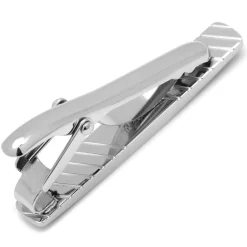 Ox and Bull Trading Co. Black Carbon Fiber Stainless Steel Tie Clip