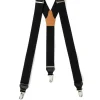 Ox and Bull Trading Co. Black Clip Suspenders