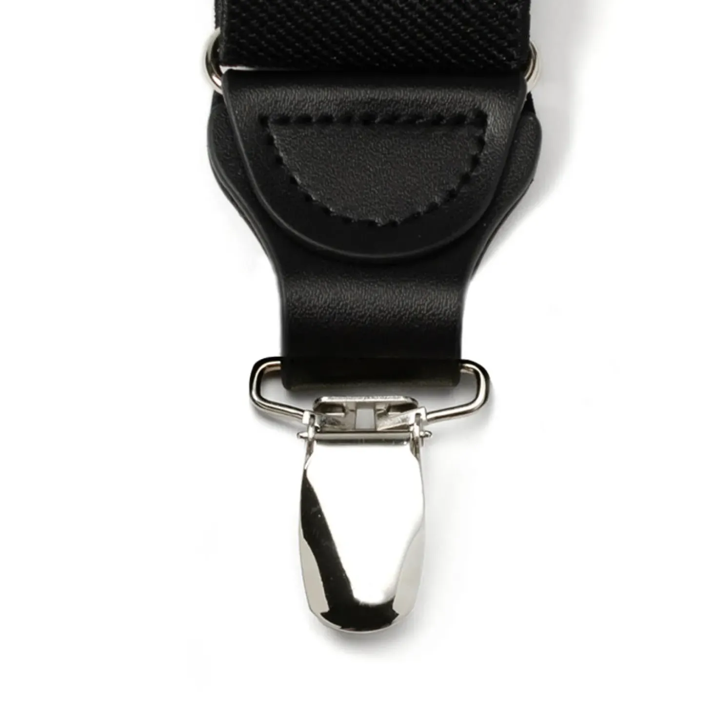 Ox and Bull Trading Co. Black Clip Suspenders