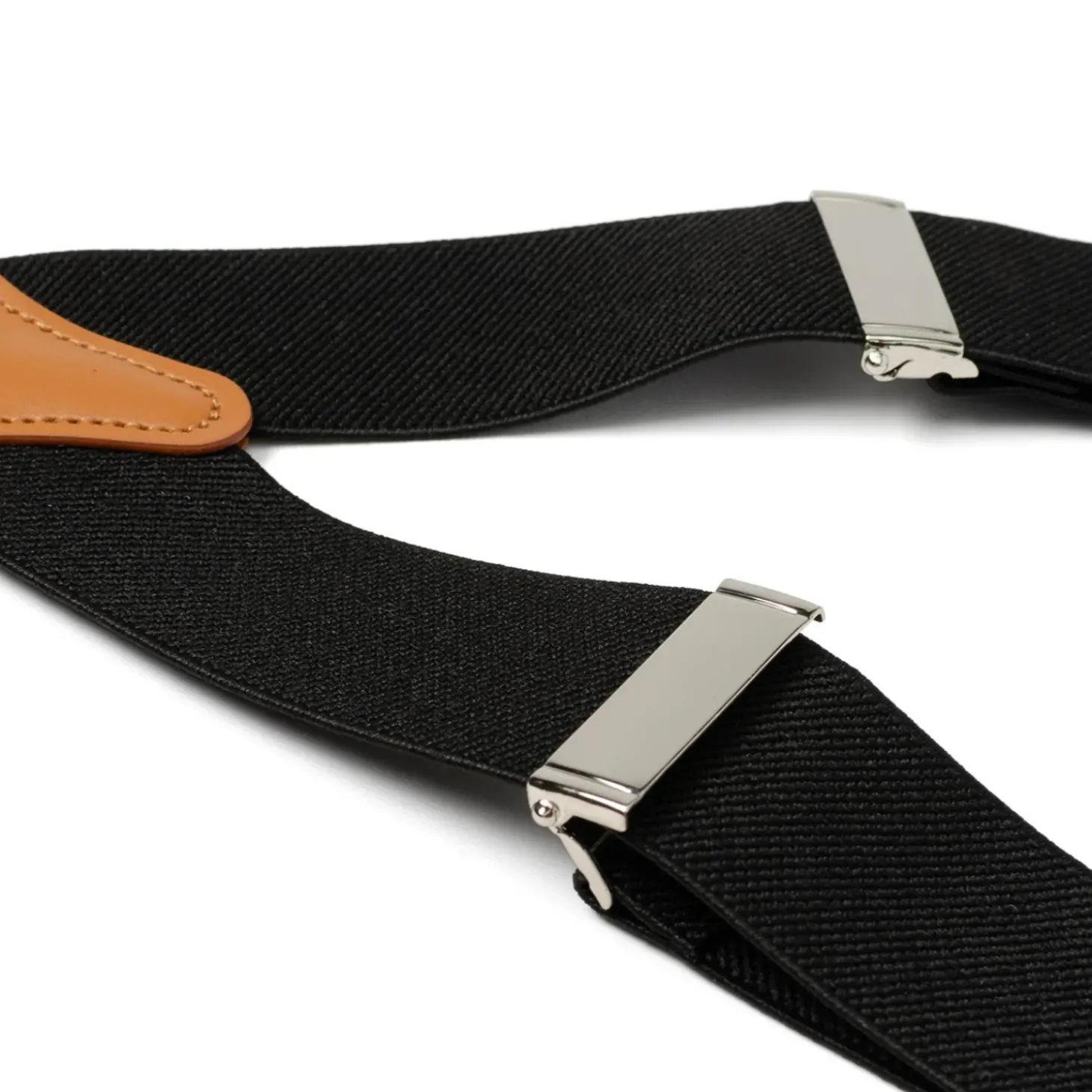 Ox and Bull Trading Co. Black Clip Suspenders