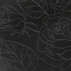 Ox and Bull Trading Co. Black Floral Men's Tie