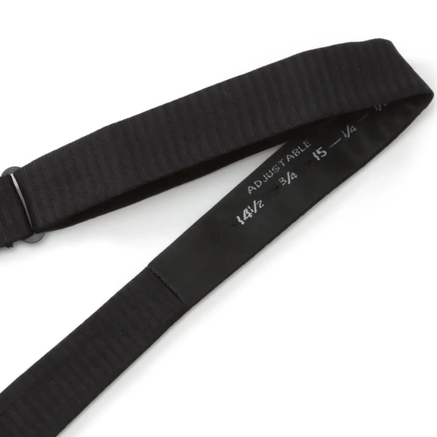 Ox and Bull Trading Co. Black Formal Pinstripe Silk Bow Tie