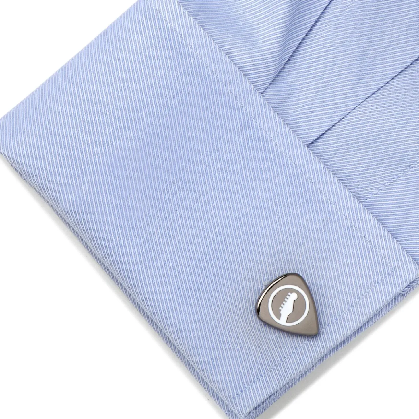 Cufflinks, Inc. Black Guitar Pick Cufflinks