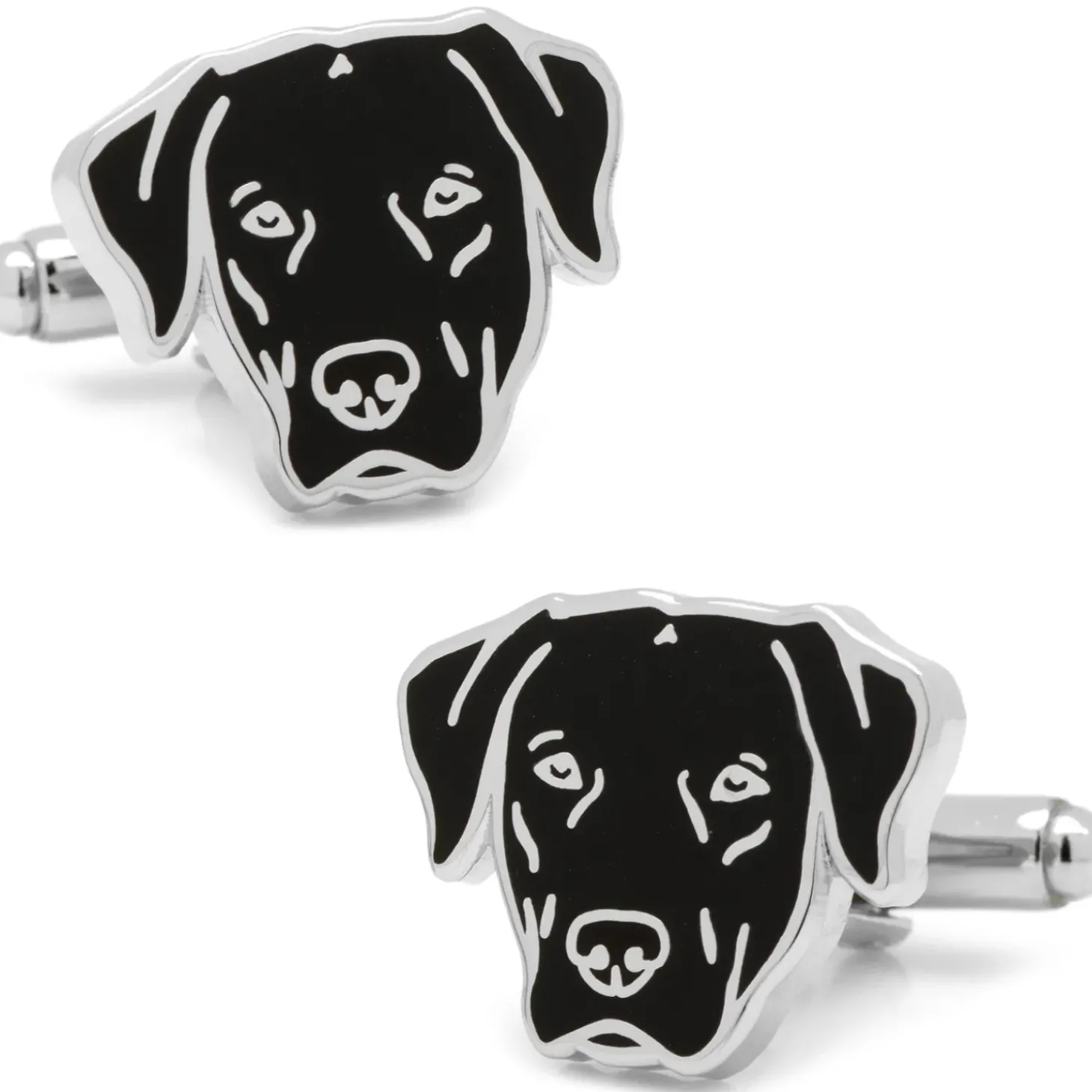 Cufflinks, Inc. Black Labrador Cufflinks