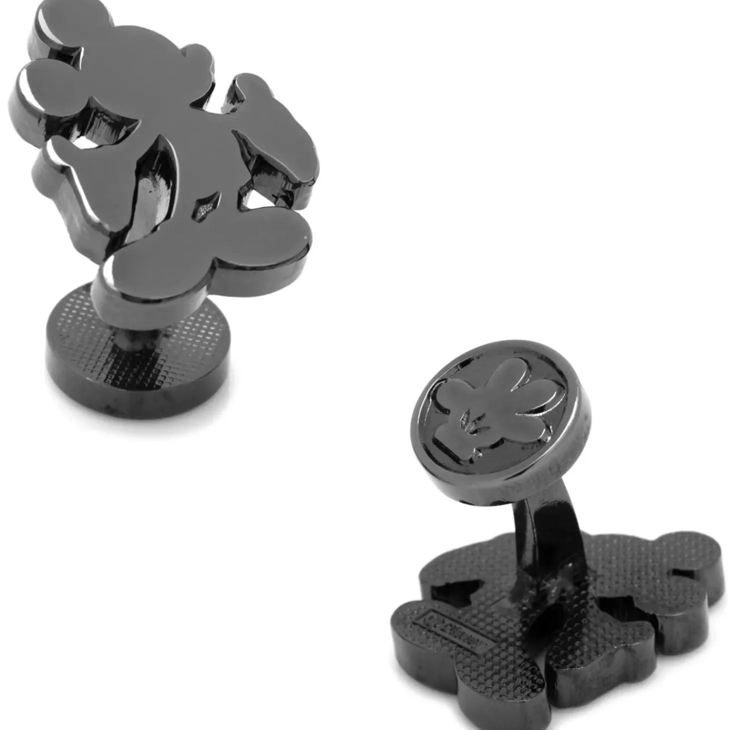 Disney Black Mickey Mouse Silhouette Cufflinks