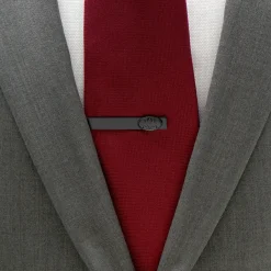 DC Comics Black Oval Batman Tie Bar