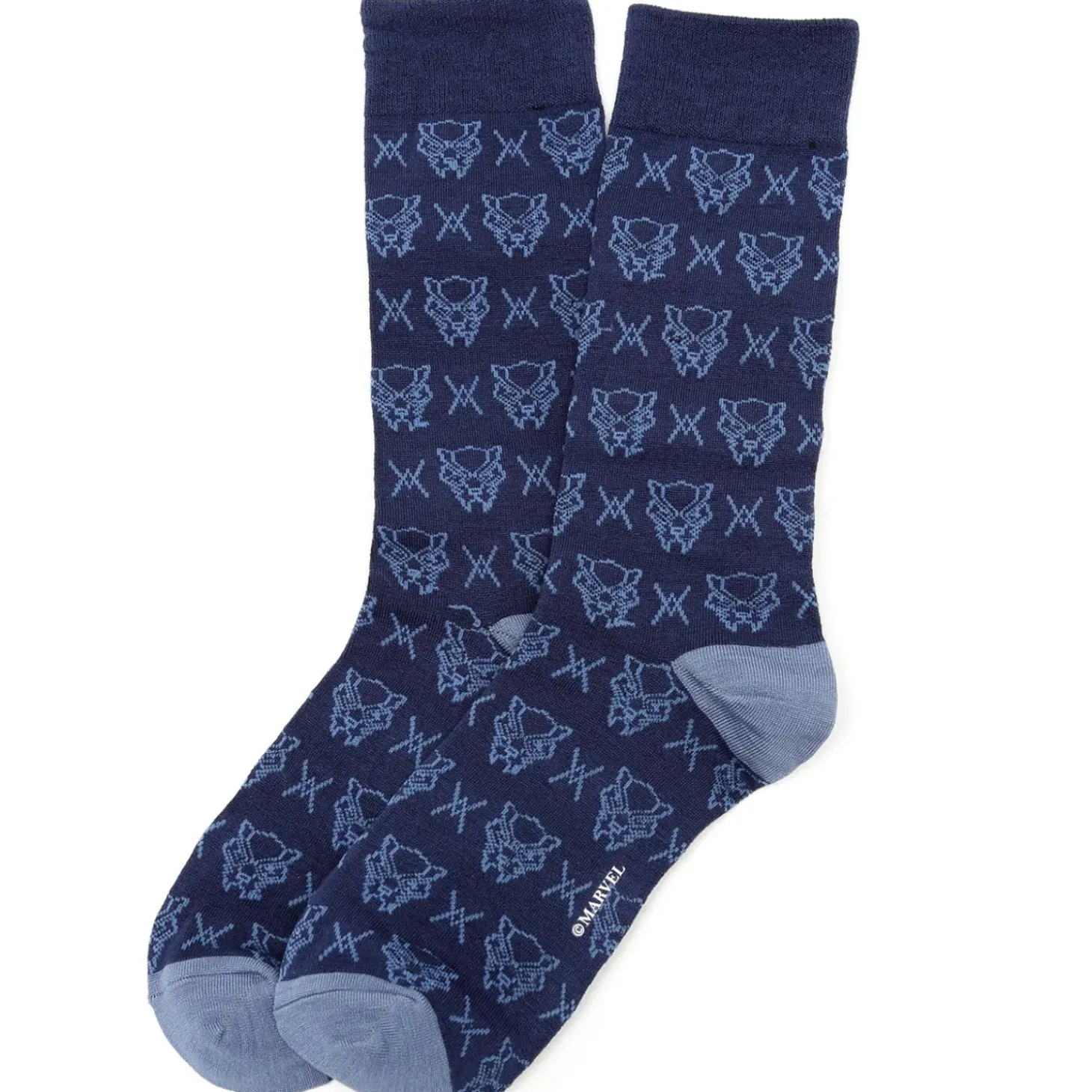 Marvel Black Panther Blue Sock