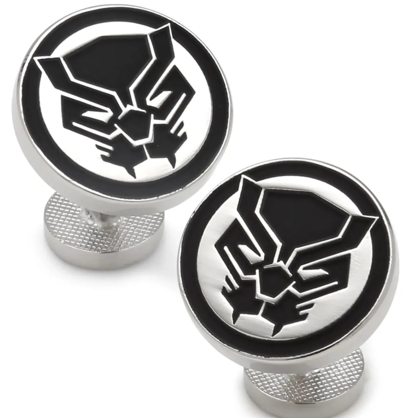 Marvel Black Panther Mask Cufflinks