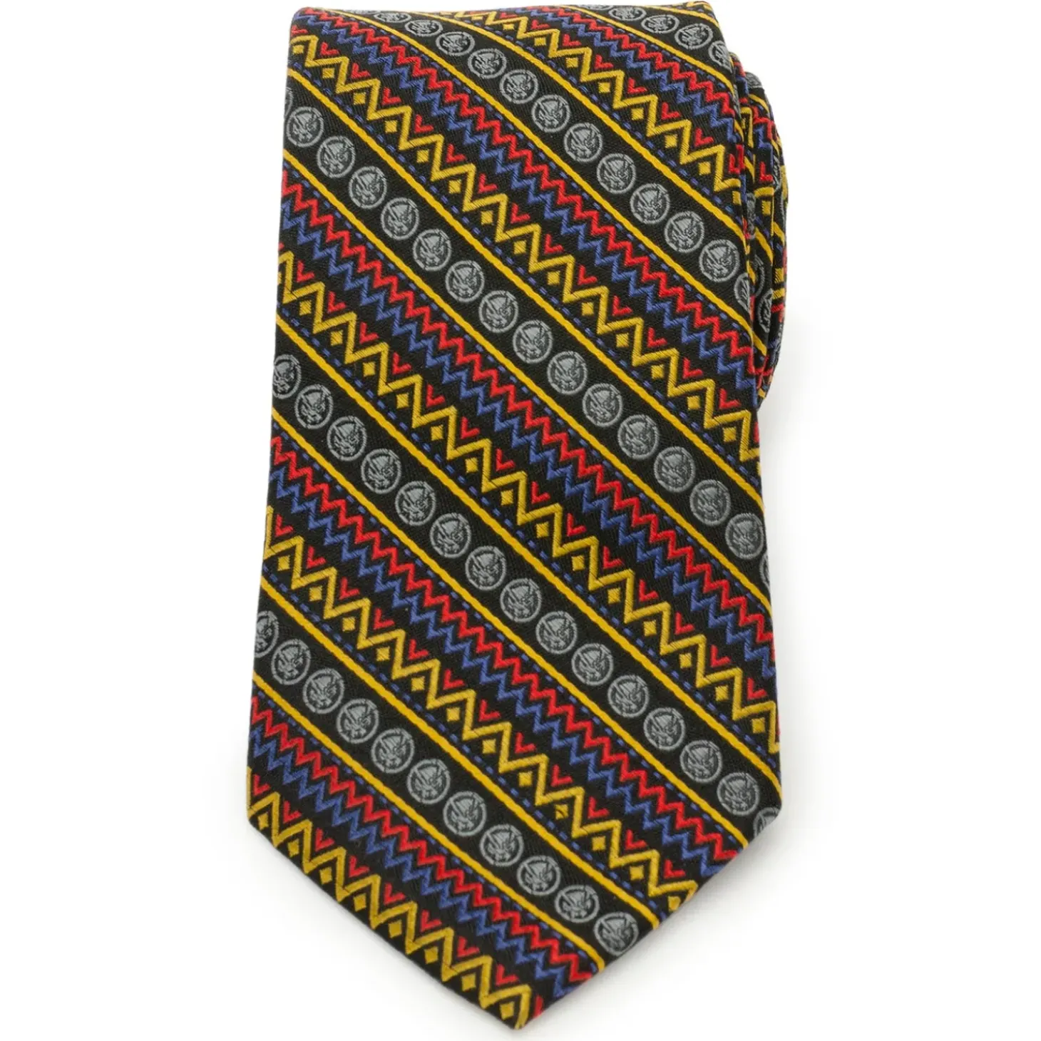 Marvel Black Panther Tribal Stripe Men's Tie