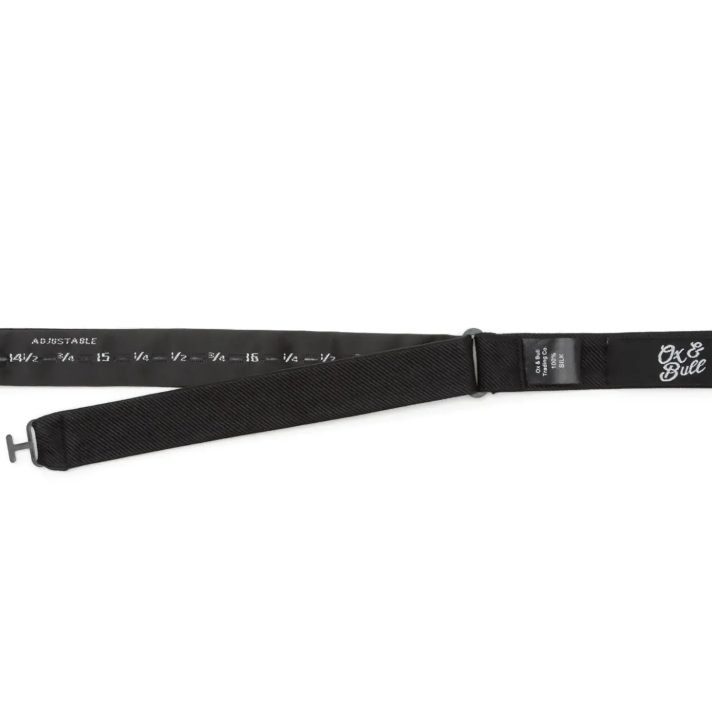 Ox and Bull Trading Co. Black Self Tie Bow Tie
