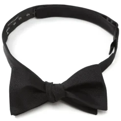 Ox and Bull Trading Co. Black Self Tie Bow Tie