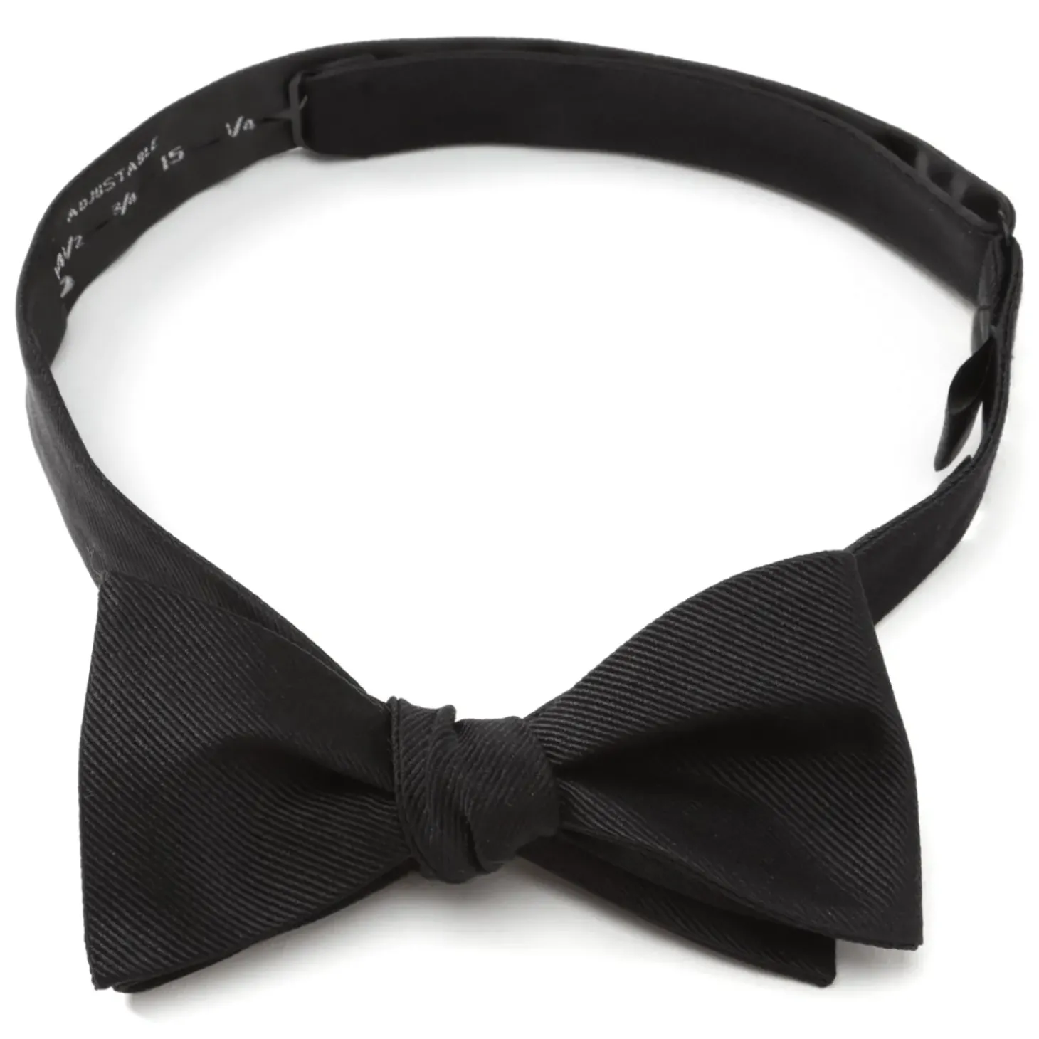 Ox and Bull Trading Co. Black Self Tie Bow Tie