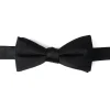 Ox and Bull Trading Co. Black Silk Bow Pre-Tie