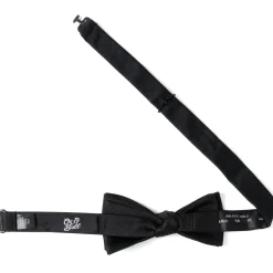 Ox and Bull Trading Co. Black Silk Bow Pre-Tie