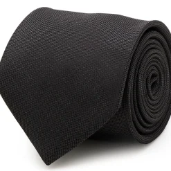 Ox and Bull Trading Co. Black Silk Tie