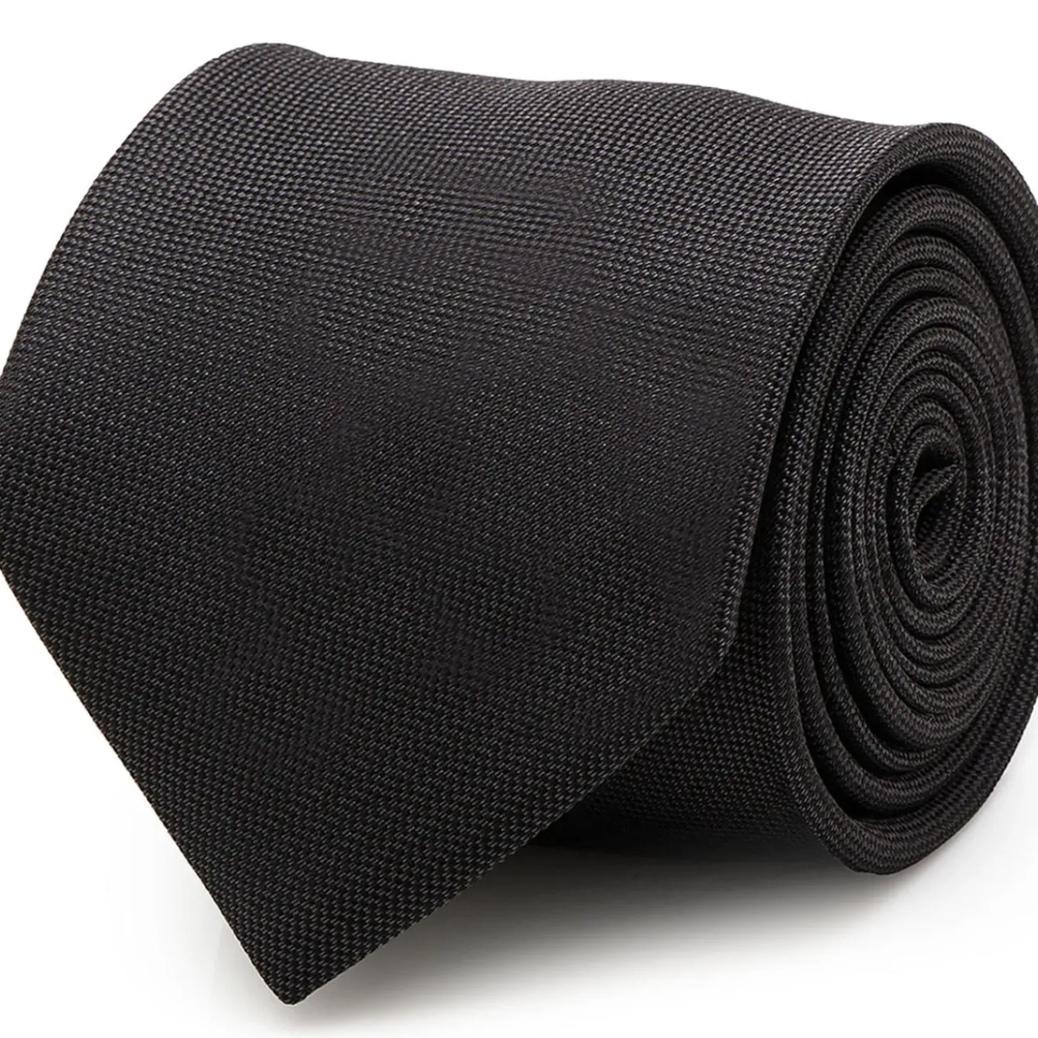 Ox and Bull Trading Co. Black Silk Tie