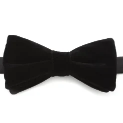 Ox and Bull Trading Co. Black Velvet Bow Tie