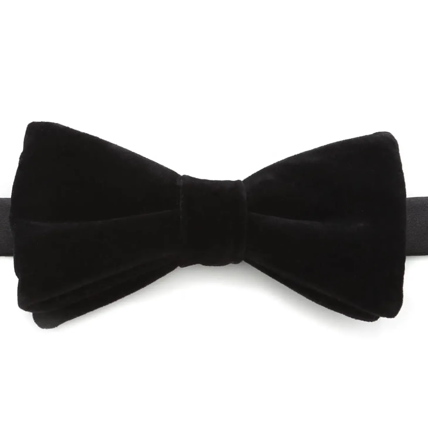 Ox and Bull Trading Co. Black Velvet Bow Tie