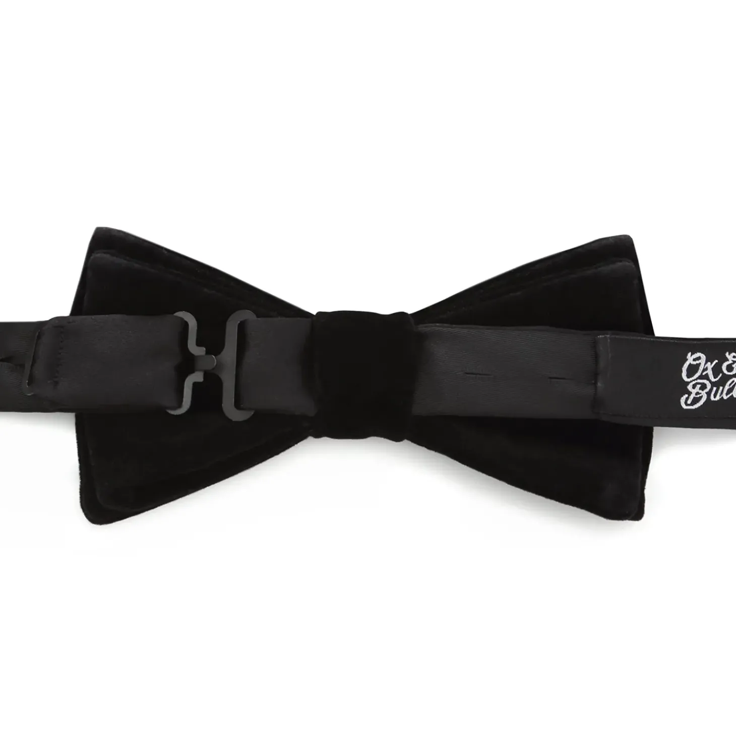 Ox and Bull Trading Co. Black Velvet Bow Tie