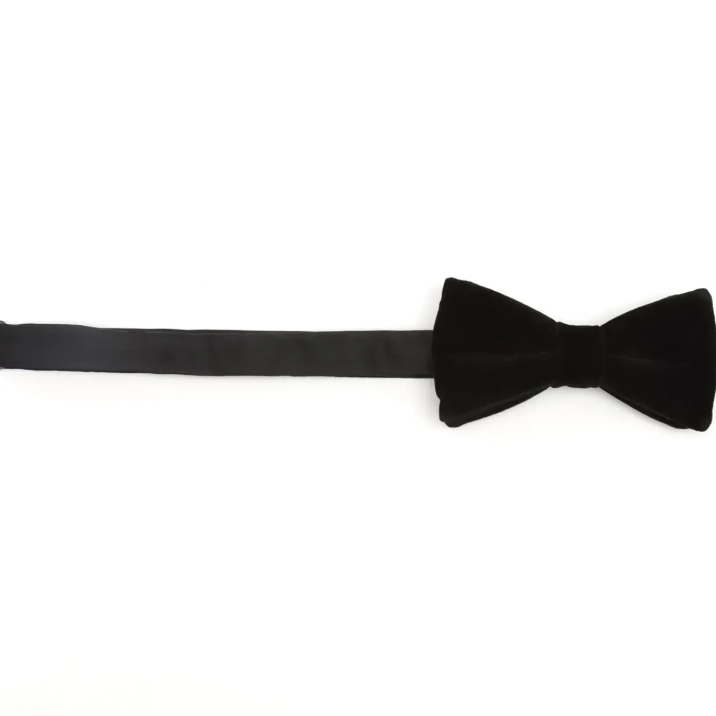 Ox and Bull Trading Co. Black Velvet Bow Tie