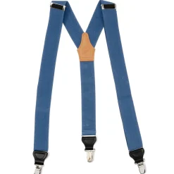 Ox and Bull Trading Co. Blue Clip Suspenders