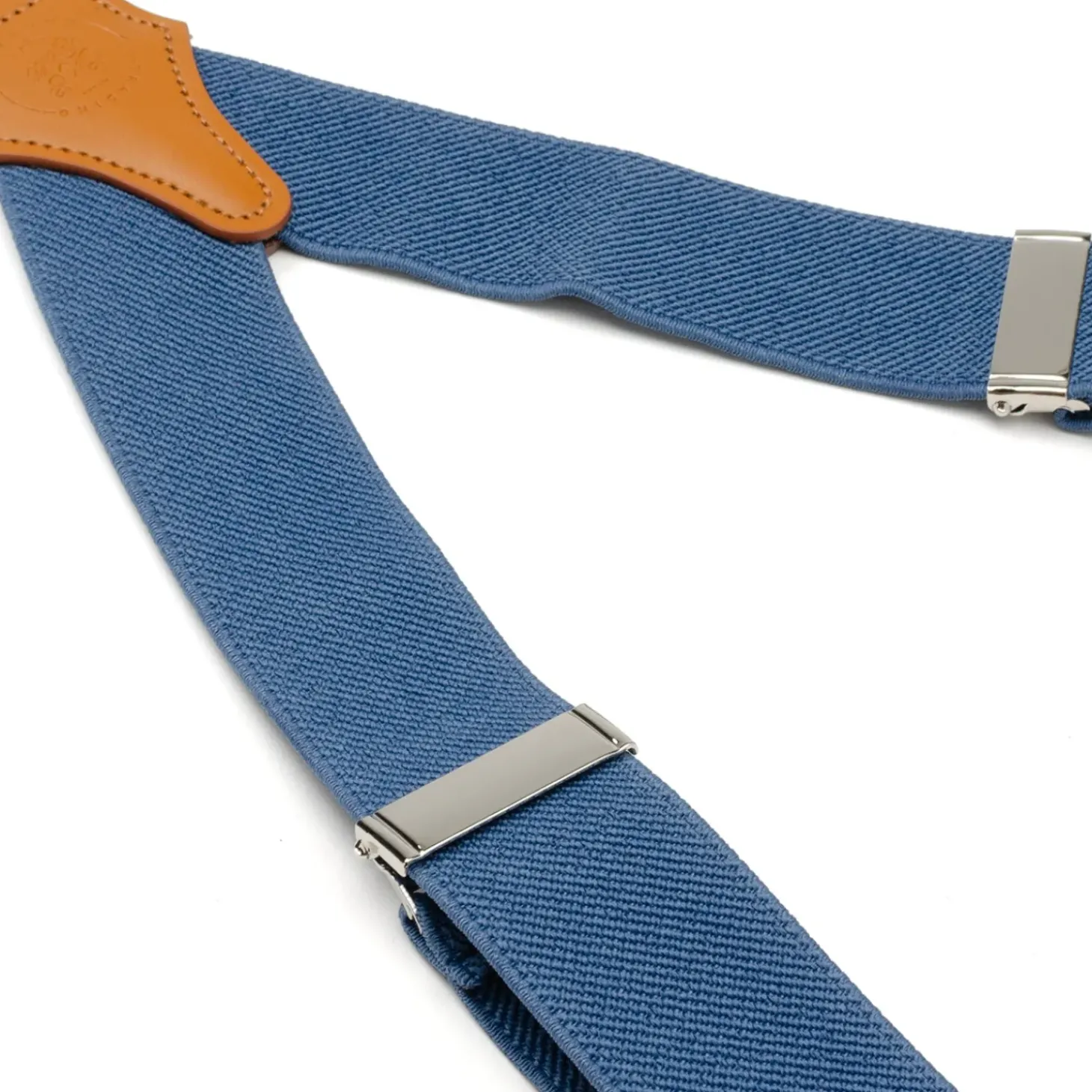 Ox and Bull Trading Co. Blue Clip Suspenders
