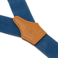 Ox and Bull Trading Co. Blue Clip Suspenders