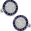 Cufflinks, Inc. Blue Compass Cufflinks