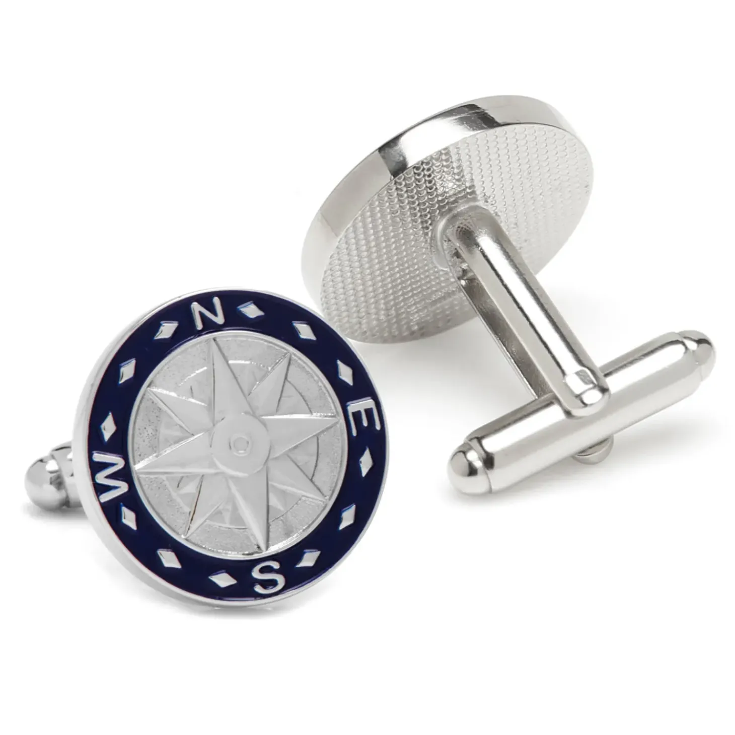 Cufflinks, Inc. Blue Compass Cufflinks