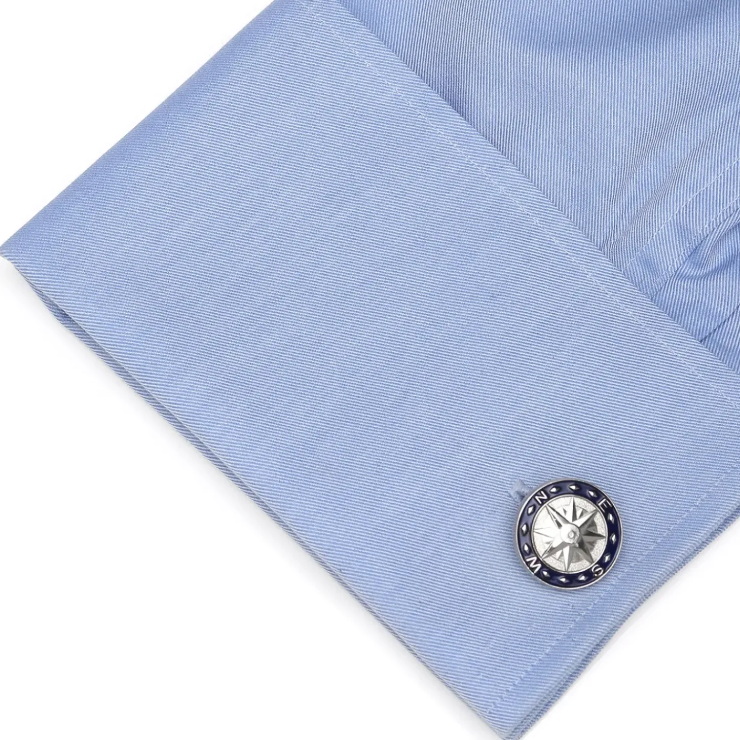 Cufflinks, Inc. Blue Compass Cufflinks