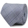Ox and Bull Trading Co. Blue Glen Plaid Silk Tie