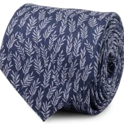 Ox and Bull Trading Co. Blue Leaf Men's Tie