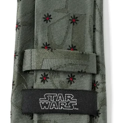 Star Wars Boba Fett Green Motif Men's Tie