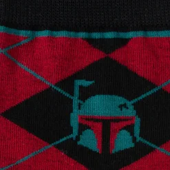 Star Wars Boba Fett Maroon Argyle Gift Set