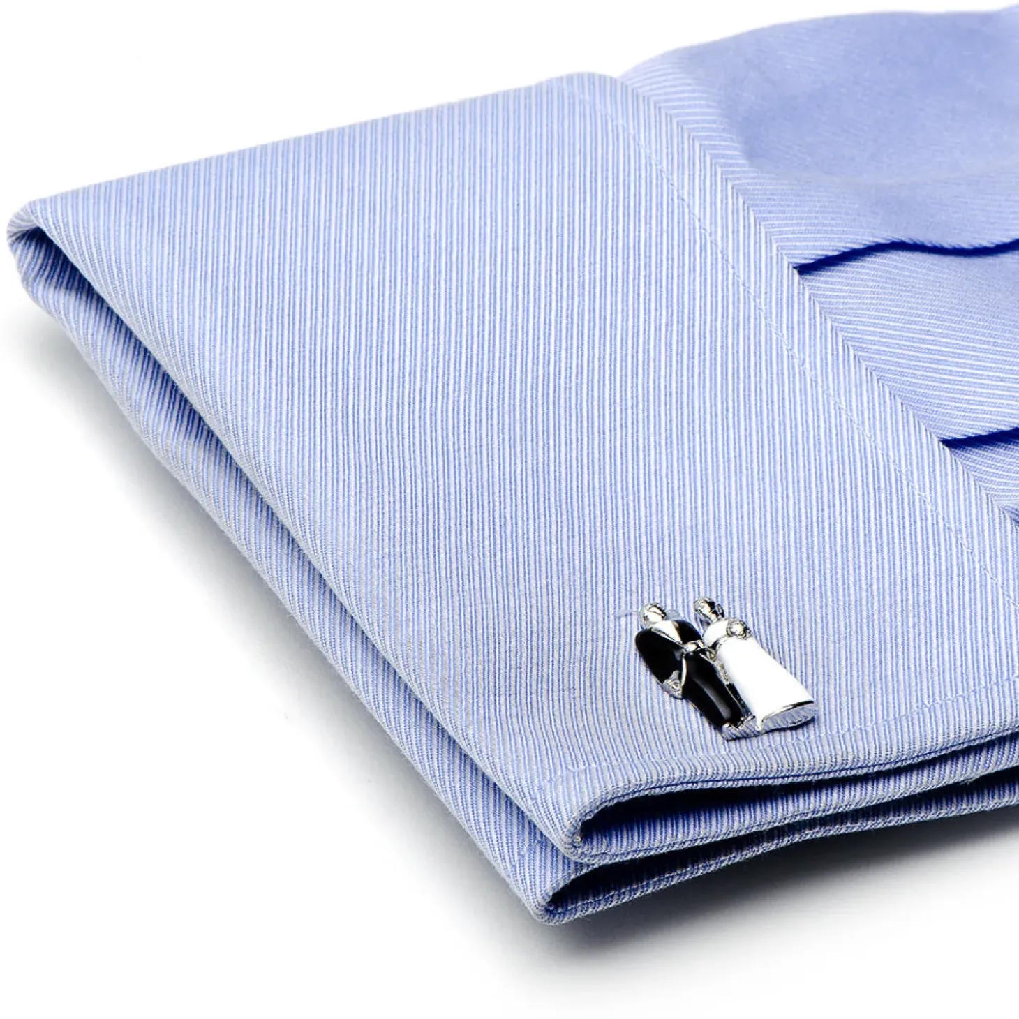 JJ Weston Bride and Groom Cufflinks