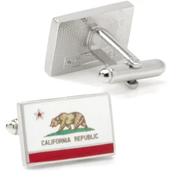 Cufflinks, Inc. California State Flag Cufflinks