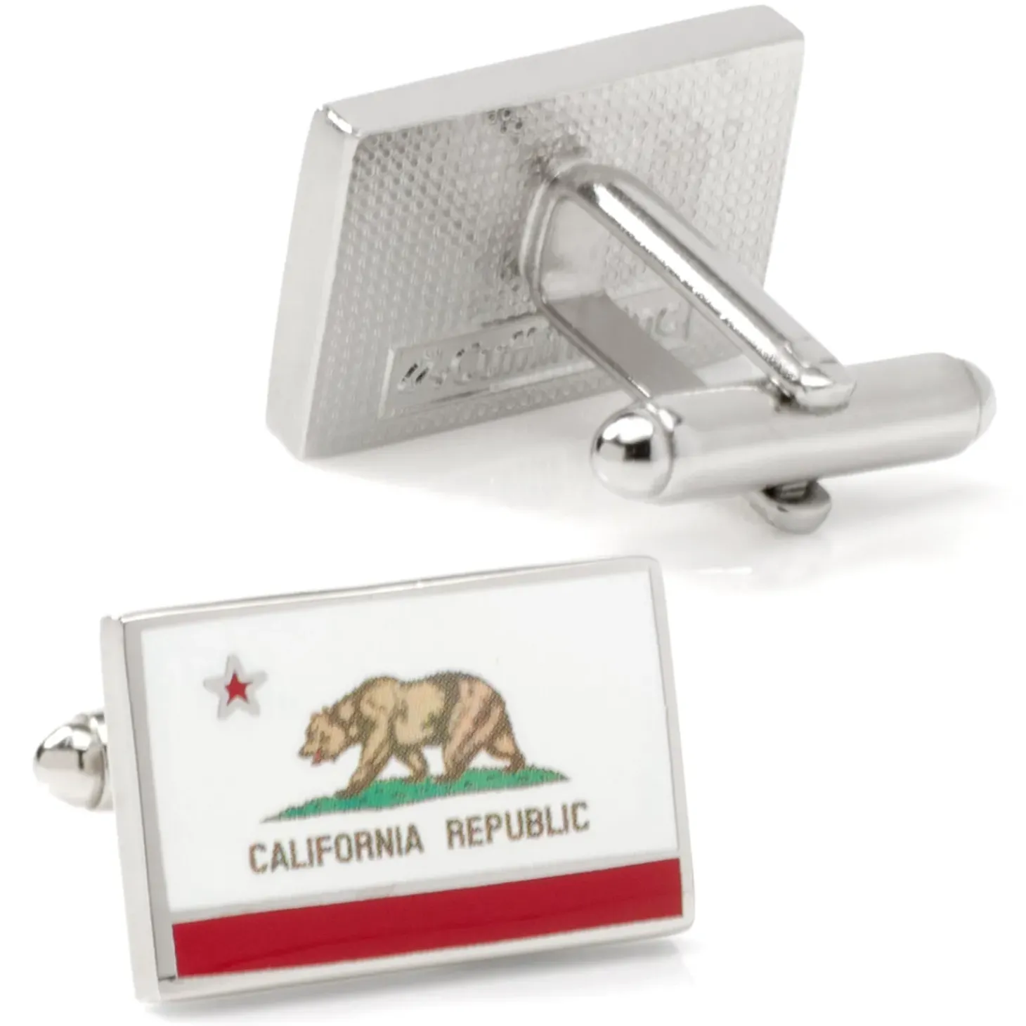 Cufflinks, Inc. California State Flag Cufflinks