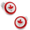 Tateossian Canada Rotating Flag Cufflinks