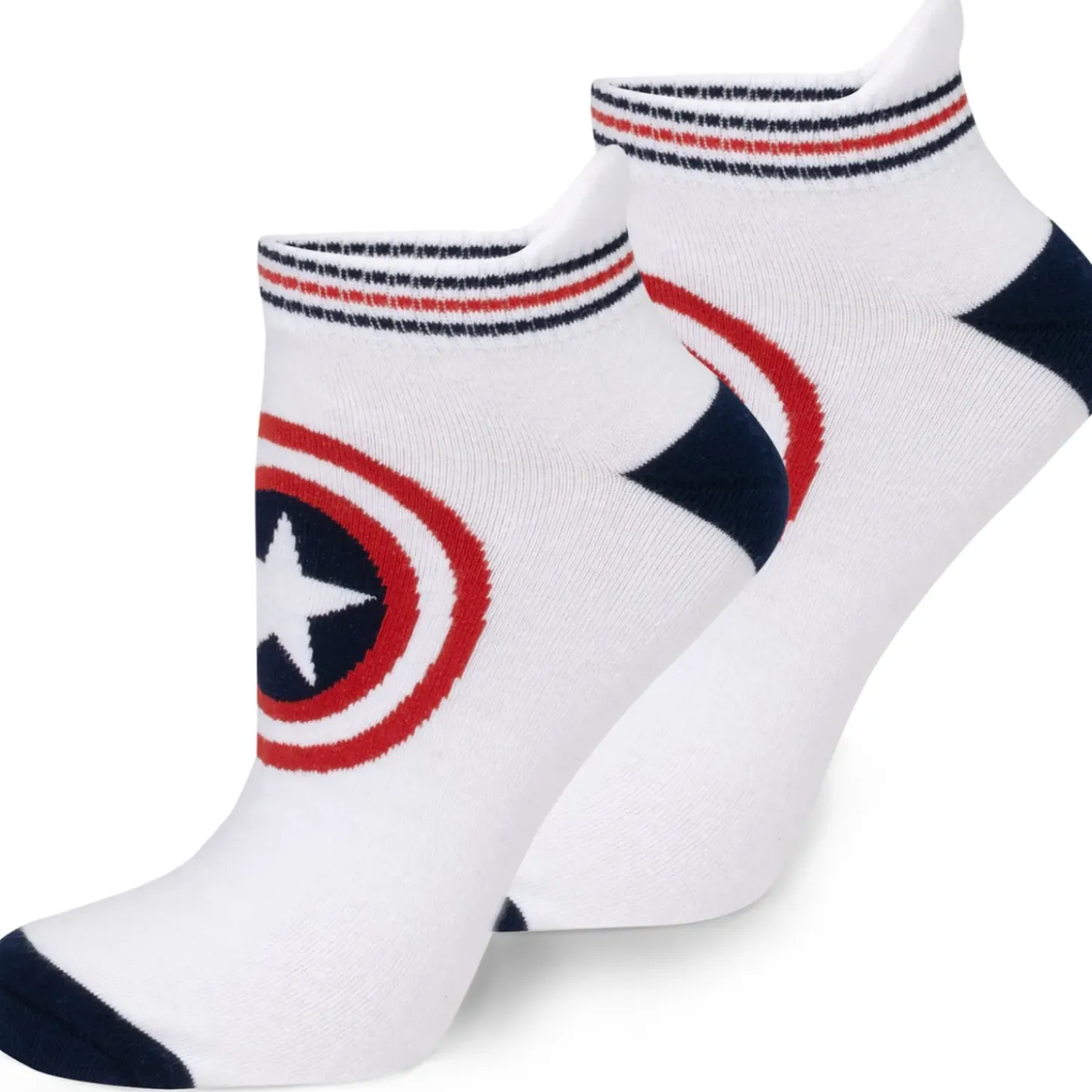 Marvel Captain America Ankle Socks 3 Pack
