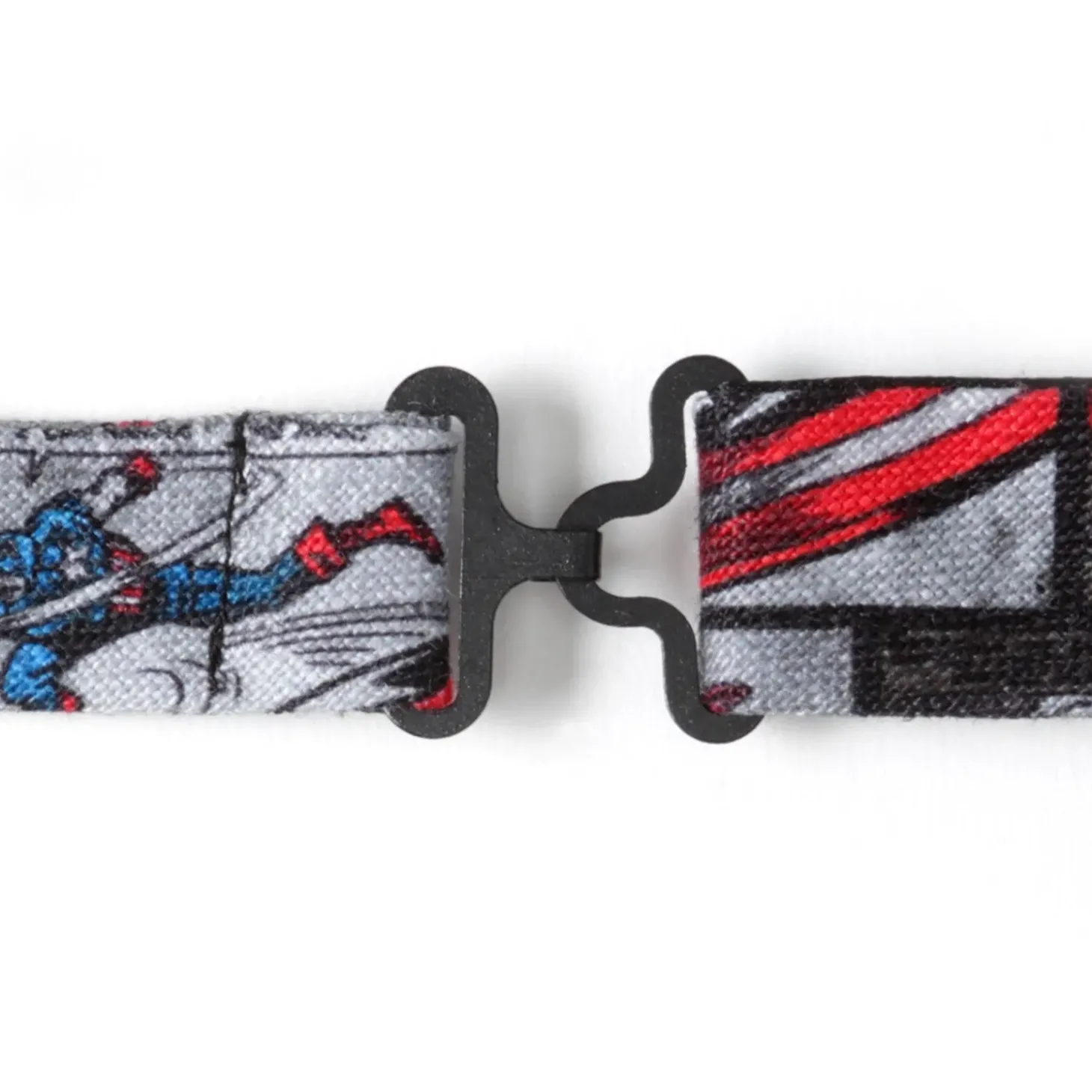 Marvel Captain America Comic Gray Men's Bow Tie