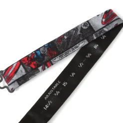 Marvel Captain America Comic Gray Men's Bow Tie