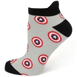 Marvel Captain America Gray Ankle Gift Set