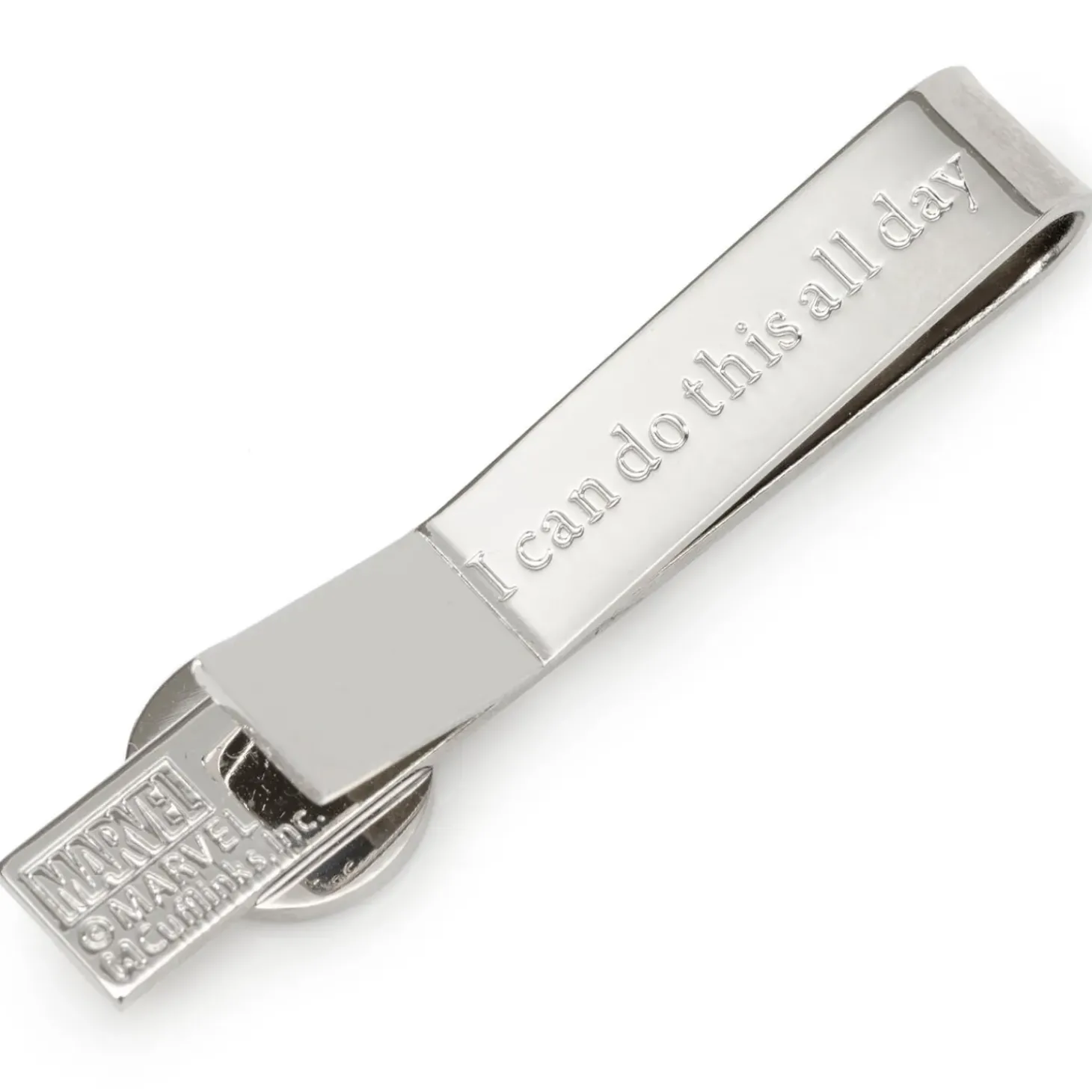 Marvel Captain America Hidden Message Tie Bar
