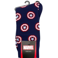 Marvel Captain America Navy Socks