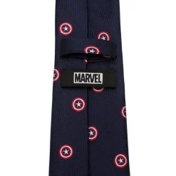 Marvel Captain America Navy Tie