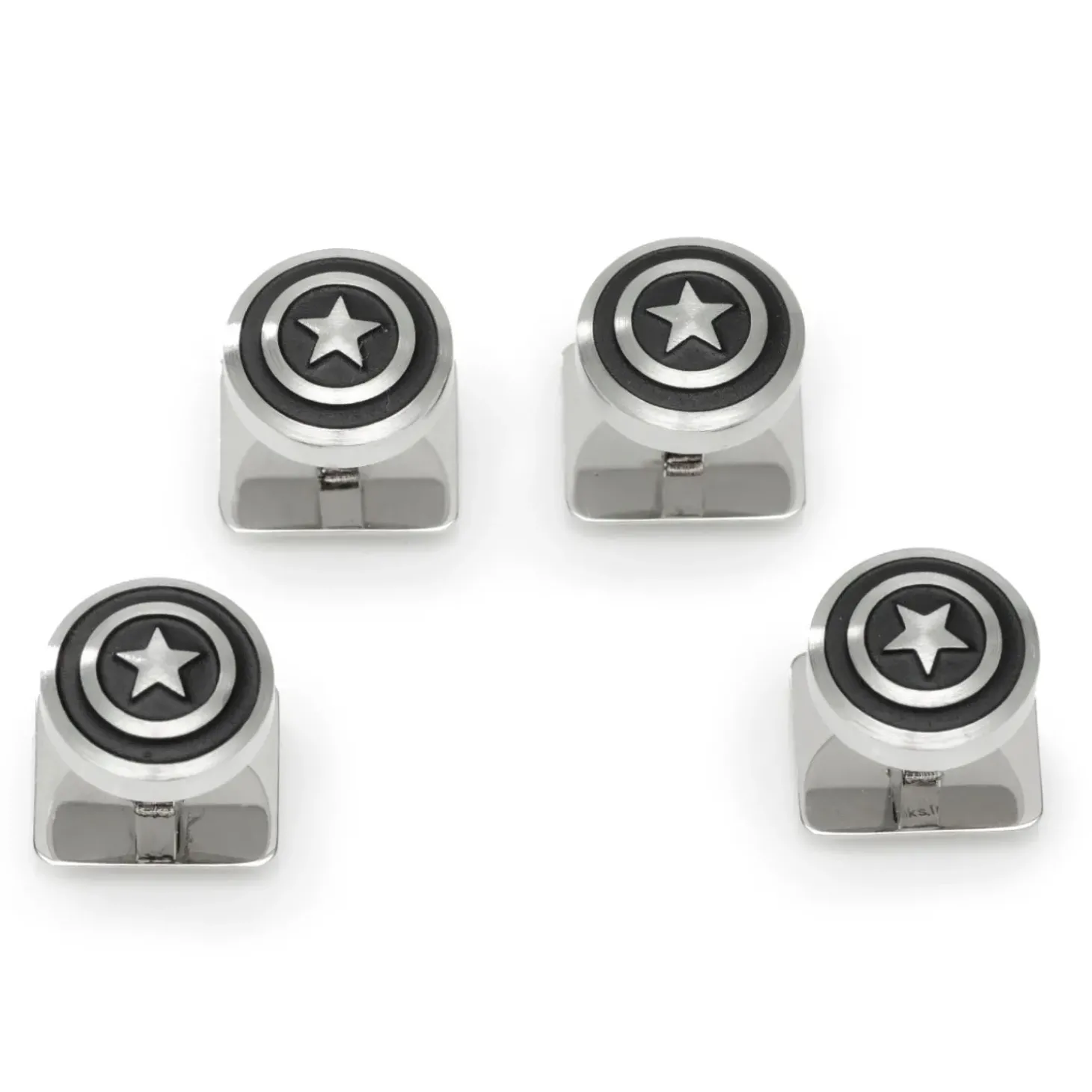Marvel Captain America Shield Stainless Steel Studs