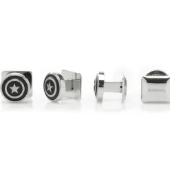 Marvel Captain America Shield Stainless Steel Studs