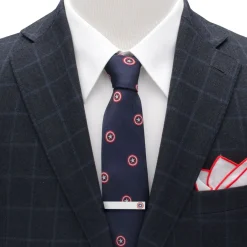 Marvel Captain America Shield Tie Bar
